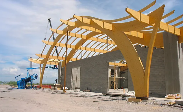 Cantiere Struttura Cantina di Montalcino