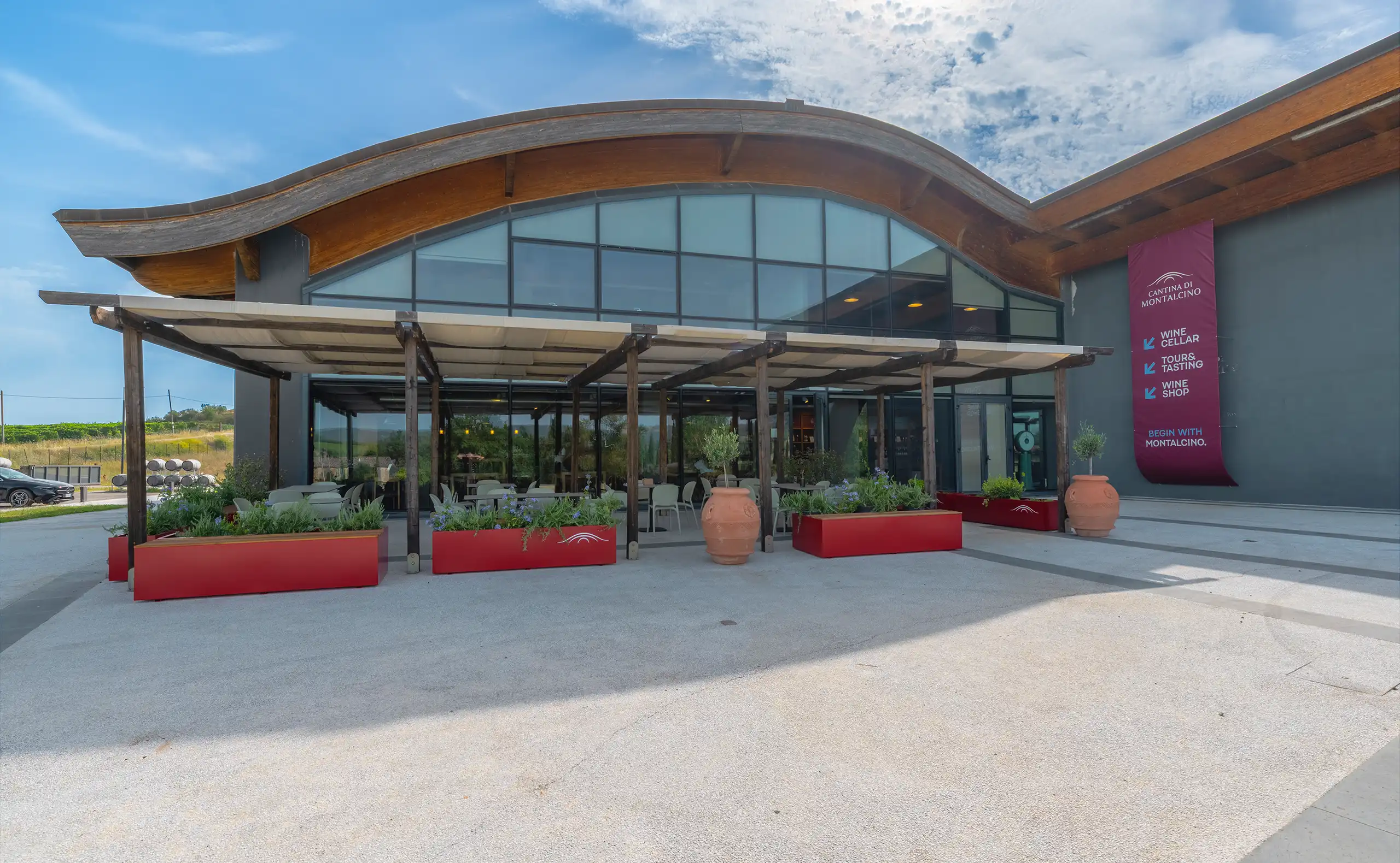 Struttura Cantina di Montalcino